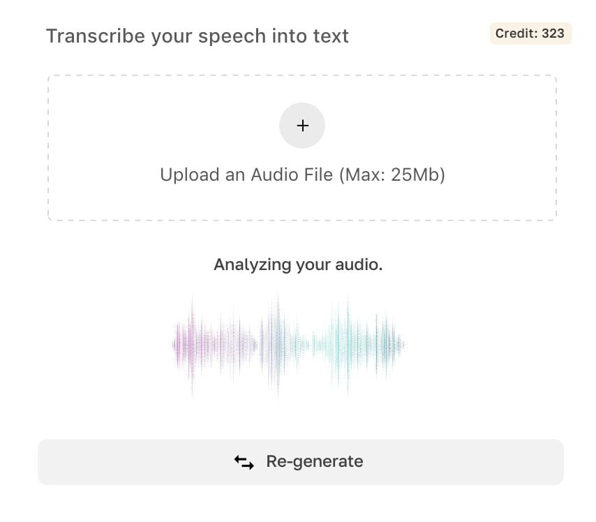 Speak, convert, edit.